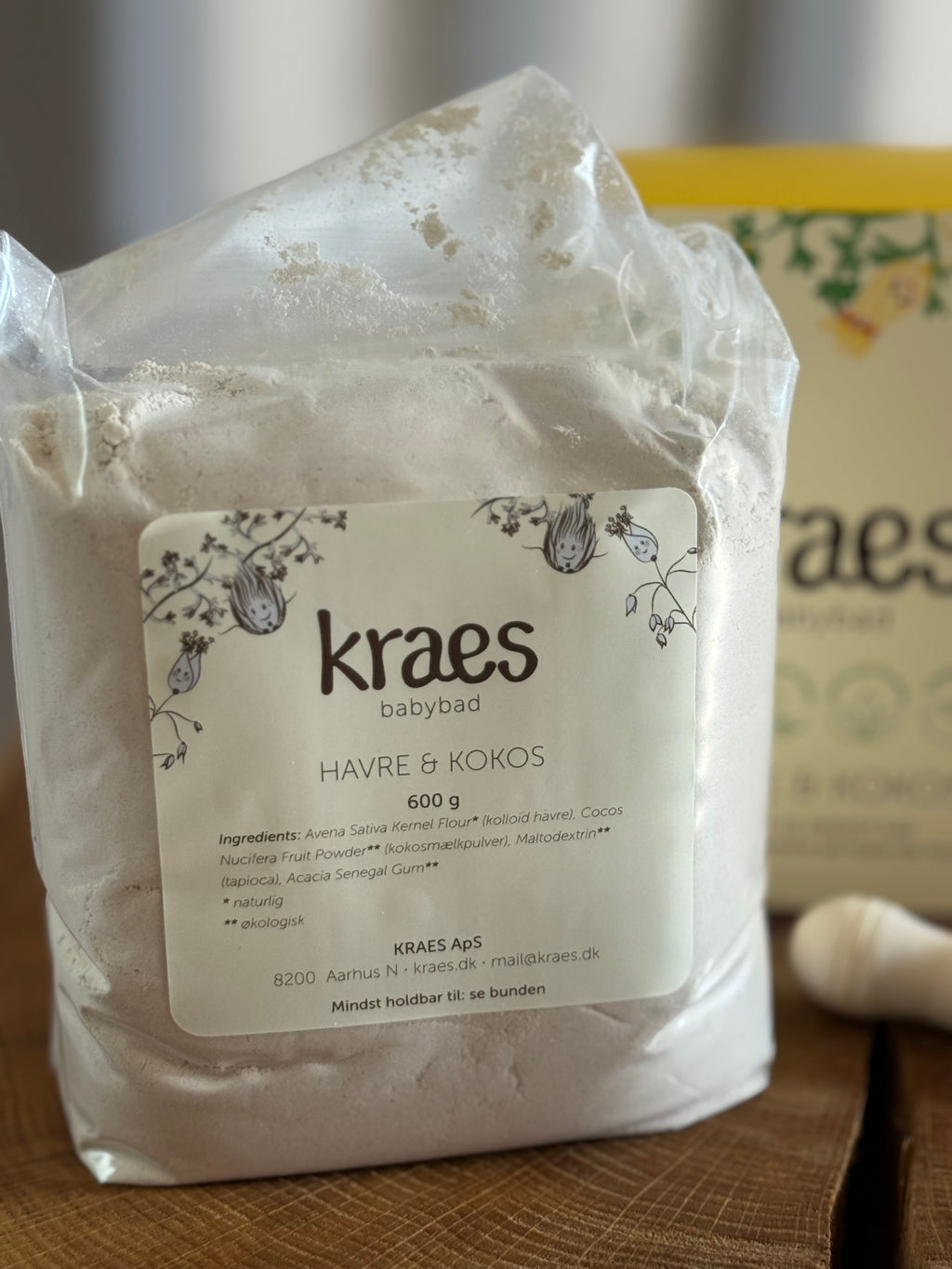 Refill Babybad havre & kokos 600 g
