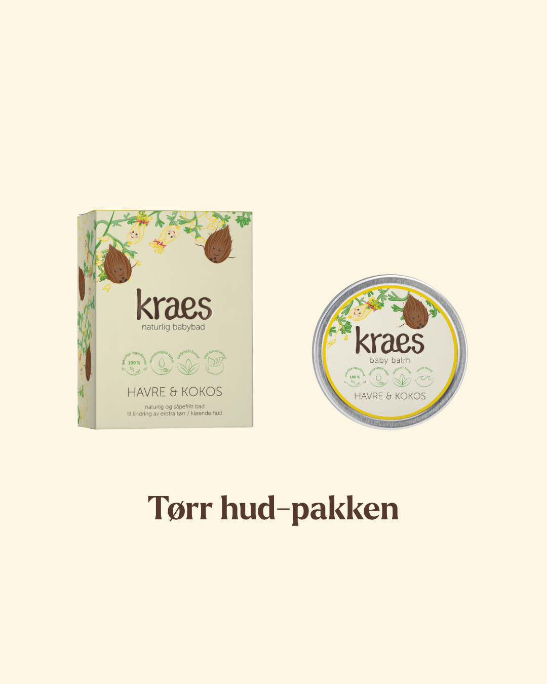 Tørr/kløende hud-pakken